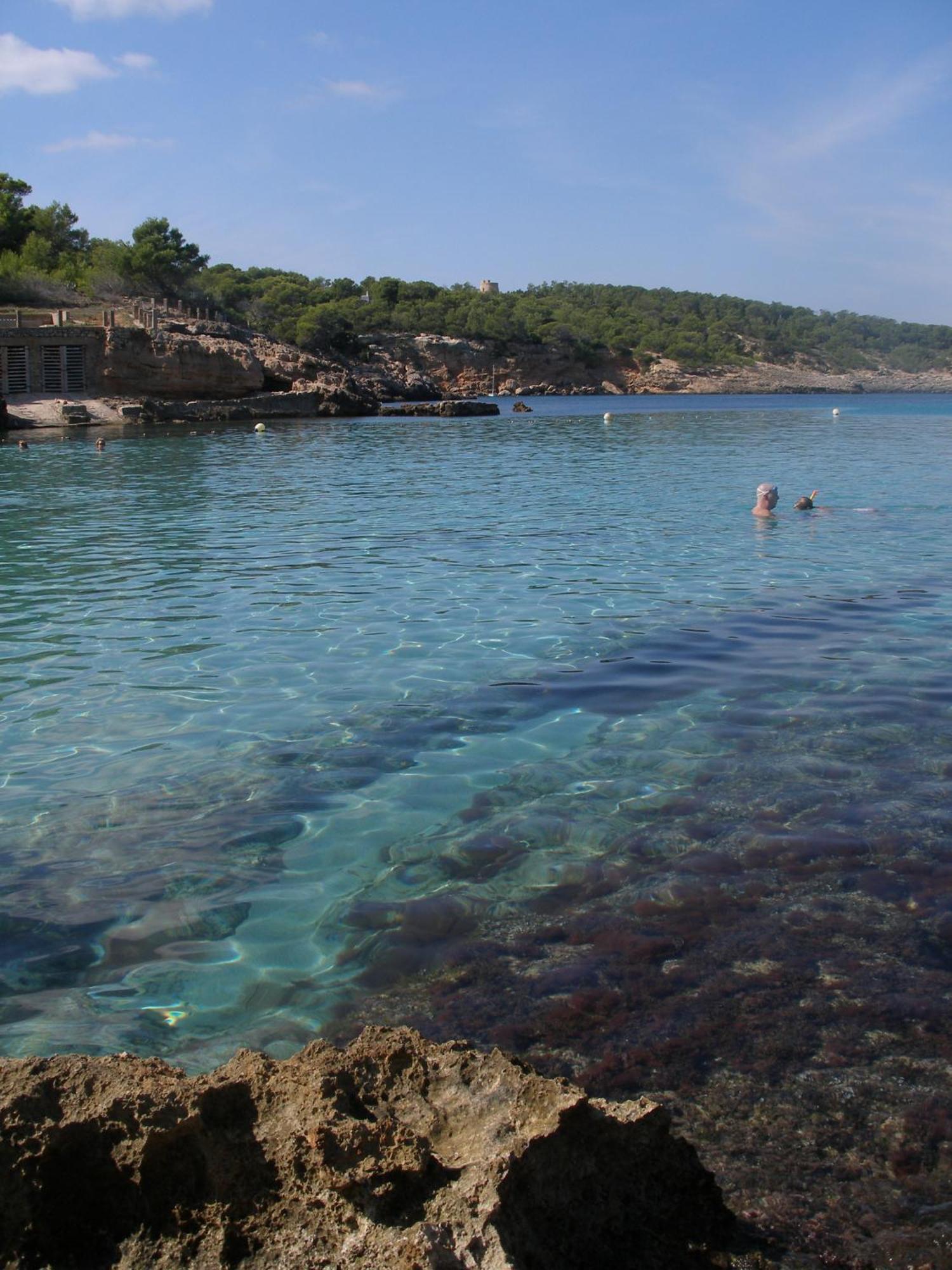 Es Grop Apartments Portinatx Luaran gambar