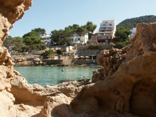 Es Grop Apartments Portinatx Luaran gambar
